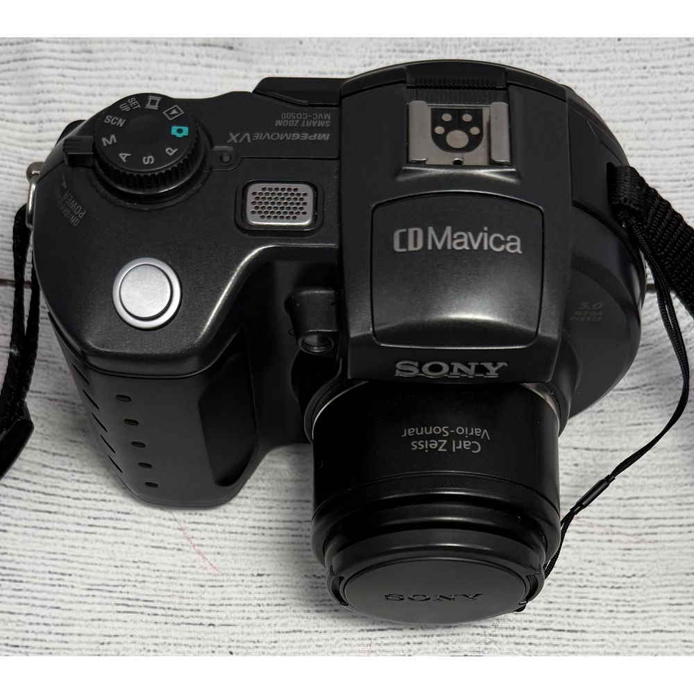 Sony CD Mavica 5MP Digital Camera w/ 3x Optical Zoom MVC-CD500 Disc Error Read‎ - Picture 5 of 11